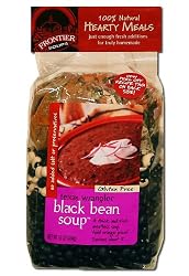 Frontier Soups Hearty Meals Texas Wrangler Black Bean Soup, 16-Ounce Bags (Pack of 4)