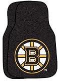 NHL Boston Bruins 2-Piece Cromo Jet Printed Floor Car Mat Set