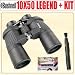 Bushnell Legend 10x50mm Waterproof/Fogproof Porro Compact Binoculars - 19-1050