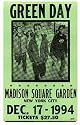 Green Day Concert (Madison Square Garden) Music Poster Print - 14" X 22"