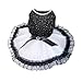 WXBUY Glitter Bow Lace Dog Tutu Dress Bubble Skirt Pet Clothes Puppy Costume by Aimilaly,XS
