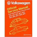 1970-1979 VW BEETLE KARMANN GHIA Service Manual 1978 by Volkswagen