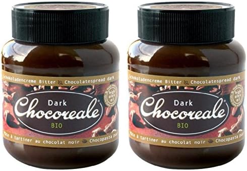(2 PACK) - Chocoreale Chocoreale Dark Chocolate Spread With Sugar| 350 g |2 PACK - SUPER SAVER - SAVE MONEY