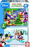 EDUCA DISNEY Mickey Mouse Club House Super Puzzle Jigsaw 2x48pcs