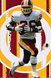 Washington Redskins (Clinton Portis) Sports Poster Print - 24