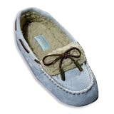 Dockers - Ladies Moccasin Slipper, Light Blue by Dockers
