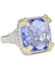 Judith Ripka "Ambrosia" Small Monaco Created Quartz Ring
