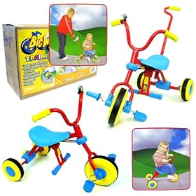 BIG WHEELS Steel Construction Training Trike Bike by BatheAndBeauty