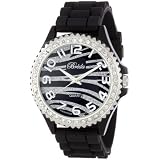 Breda Womens 2302-blackzebra Ravynn Rhinestone