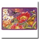 Butterfly Garden Bath Rug