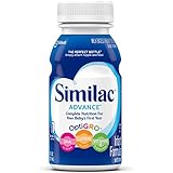 Similac Advance Infant Formula with Iron, Stage 1 Ready-to-Feed Bottles, 8 Ounce, (Pack of 24) (Packaging May Vary)