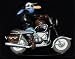 joe bar team raoul toujourd BMW R90/6 bike and figure 1.18ish scale hand painted model_s-1