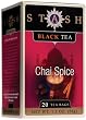 Stash Premium Chai Spice Black Tea, Tea Bags, 20-Count Boxes (Pack of 6)