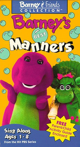 Cover image : (VHS) Barney - Barney's Manners [VHS] [Import]