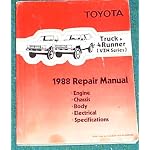 Toyota Truck & 4 Runner 1988 Repai Manual book cover