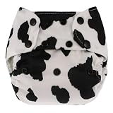 Blueberry Deluxe Diaper Snaps, Cow Blueberry Deluxe Diaper Snaps, Cow
