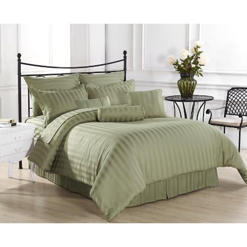 Calico Comforter Damask Stripe Cotton