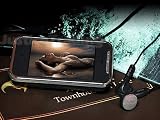 2.8' TFT Touch Screen MP3/MP4 Video Media Player 4 GB + Stylus & Pouch