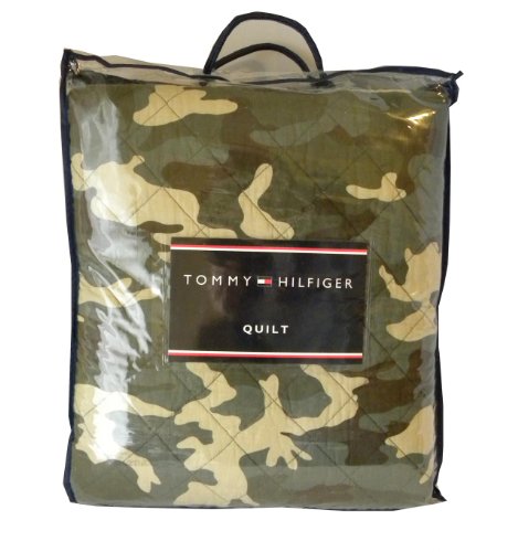 Tommy Hilfiger Garrison Camo Twin Cotton Quilt