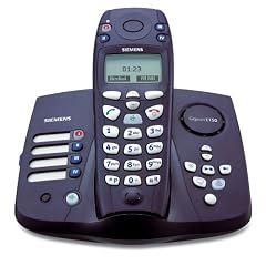 Siemens Gigaset E150 ozeanblau schnurloses DECT-Telefon mit Anrufbeantworter