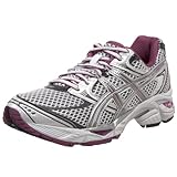 ASICS Women's GEL-Cumulus 12 Running Shoe,White/Lightning/Orchid,8 M US