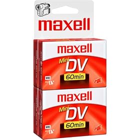 MAXELL DVM60 DV Digital Video Camcorder Tape by Maxell