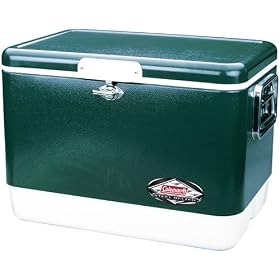 Coleman Green Steel Belted Cooler by Coleman