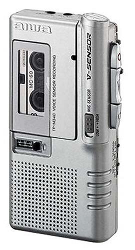 Aiwa TP-M340 Diktiergerät silber