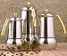 6 Cup Bialetti Classic Espresso with Gold Handle