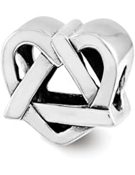 Sterling Silver Adoption Symbol Bead