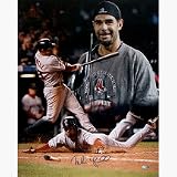Mike Lowell Autographed 2007 World Series MVP Collage 16 x 20 Photograph (Unframed)