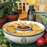 Oakland Athletics Ceramic Chip and Dip Set