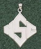 Michigan Wolverines Giant 1 1/2 W x 7/8 H Block M Pendant - 14KT Gold Jewelry