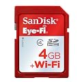 SanDisk Eye-Fi Secure Digital High Capacity Card (SDHC) + Reader 4GB