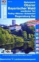 Naturpark Oberer Bayerischer Wald/West 1 : 50 000. Umgebungskarte: Roding, Nittenau, Schwandorf, Regensburg Ost (UK 50 - 26): Roding, Nittenau, ... Karte des Naturparks Bayerischer Wald