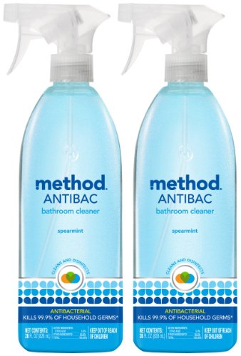 Method Antibac Antibacterial Bathroom Spray - 28 oz - Spearmint - 2 pk