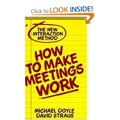 How to Make Meetings Work