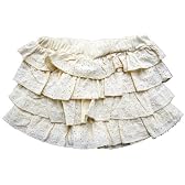 nicoris ancien レースフリルパンツ 80cm キナリ[158] 天竺×レース B24021-21
