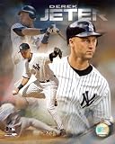 Derek Jeter Yankees Collage 8x10 Color Photo
