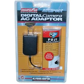 Click here to buy Digipower AC Adapter for 3 Volt Fuji FinePix Digital Cameras (4700, 40i, 2600, A101,... by DigiPower.