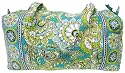 Vera Bradley Peacock Large Duffel Duffle