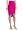 Amanda Uprichard Women's Petal Skirt, Hot Pink, Petite