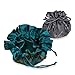 Drawstring Jewelry Pouch - Silk Jacquard (Violet)