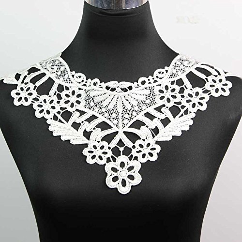 Yontree Neckline Collar Venise Lace Applique