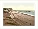 Beach and pier Penarth Wales, c. 1890s, (L) Library Image