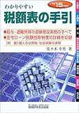 わかりやすい税額表の手引〈平成15年度版〉-
