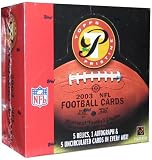 2003 Topps Pristine Football Cards Unopened Hobby Box (Leftwich & Boldin RC's!)
