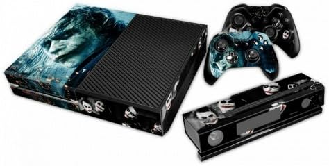 Designer Xbox One Vinyl Sticker Decal Smiling Evil Clown + 2 Controller Skins