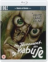 Das Testament Des Dr Mabuse [Masters of Cinema] (Dual Format Edition) [Blu-ray] [1933]