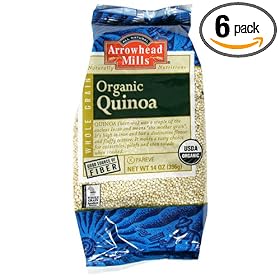 Arrowhead Mills Quinoa, 14-Ounce Packages (Pack of 6)